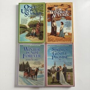 🛍️5/💲20🛍️ Janette Oke Vintage Book Set (shelf 1)